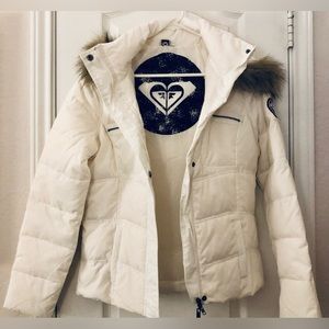 Roxy | White Snow Jacket NWT